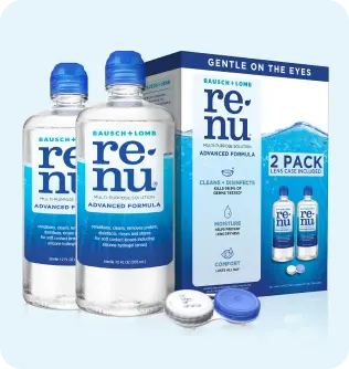 Renu Contact Lens Solution 2x12oz